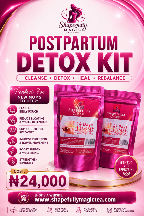 Shapefullymagic Postpartum Detox Kit